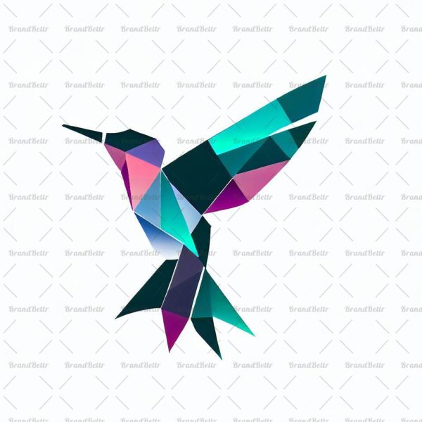 Geometrischer Kolibri